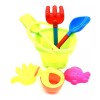 Kit Juguetes De Playa Para Niños 9 Accesorios Cubeta Grande