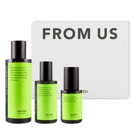 Graphen Calming Skin Soothing Basic Skin Care 3 Piece Set, 1 Set / 그라펜 카밍 피부진정 기초 스킨케어 3종 세트, 1세트