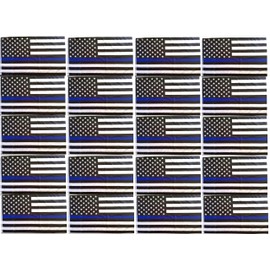 Thin Blue Line Flags Bulk Lot 20 3x5 Flags - Wholesale Lot of Police Flags Law Enforcement Banners with Brass Grommets