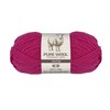 Yatsal 3-Ply Pure Wool 50 g, Hot Pink