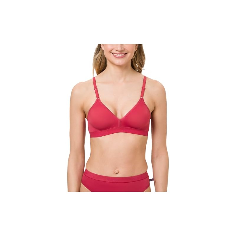 BeeDees Microfun N Women's Soft Bra, darkred, 75C