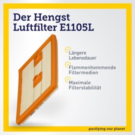HENGST FILTER E1105L Engine Compartments
