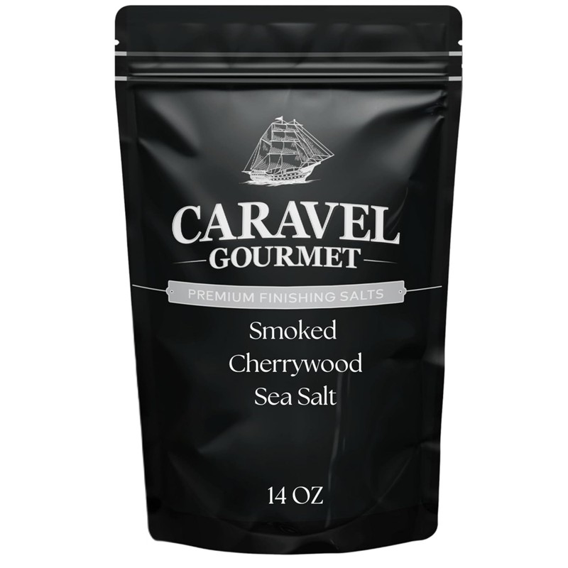 Smoked Cherrywood Sea Salt for Cooking and Grilling – Cold