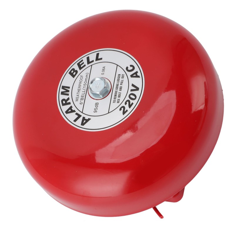 Fire Alarm Bell High Sensitivity Super Loud Sound Electric Round