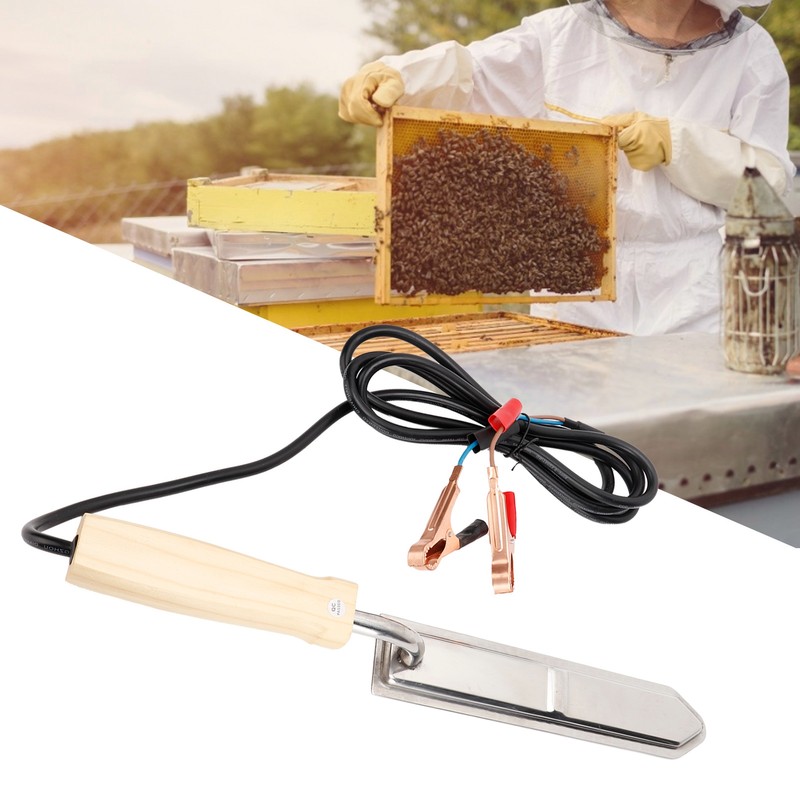 Electric Honey Uncapping Knife Honey Scraper Cutter Beekeeping Equipment Tools