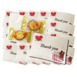 Asahi Food Petite Gift "Thank You" Heart Pie Mini Pack of 2 x 20