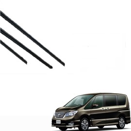 Serena C26 Wiper Replacement Rubber Compatible Size Only Compatible Genuine Replacement 2 Front 1 Rear Set of 3 SERENA Driver and Passenger Seat (Old Type)