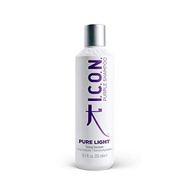 K I.C.O.N. Champú y acondicionador Pure Light Purple DUO de KICON, 8,5 oz. Fabricado en EE. UU.