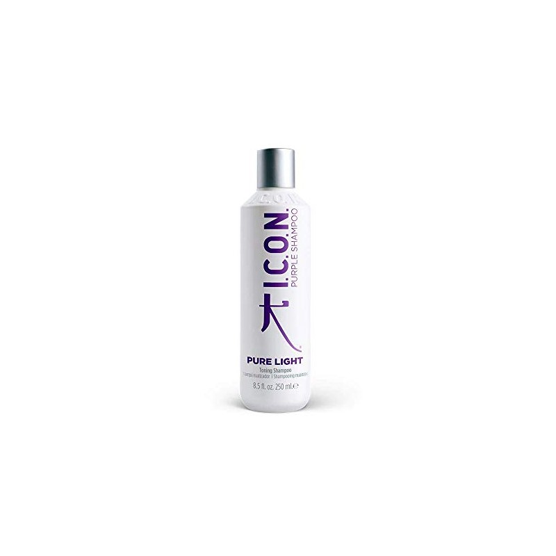 K I.C.O.N. Champú y acondicionador Pure Light Purple DUO de