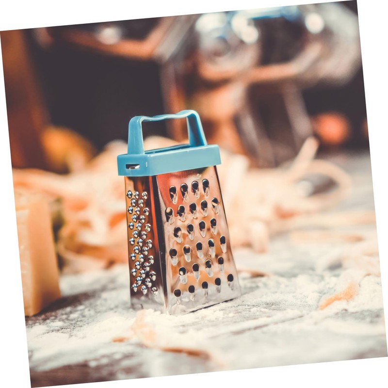 iplusmile 3-Piece Stainless Steel Mini Grater Set Cheese Shredder Vegetable