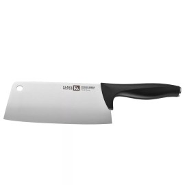 Klaus Meyer Acciaio Finest Stainless Steel 7 inch Cleaver Knife - Black
