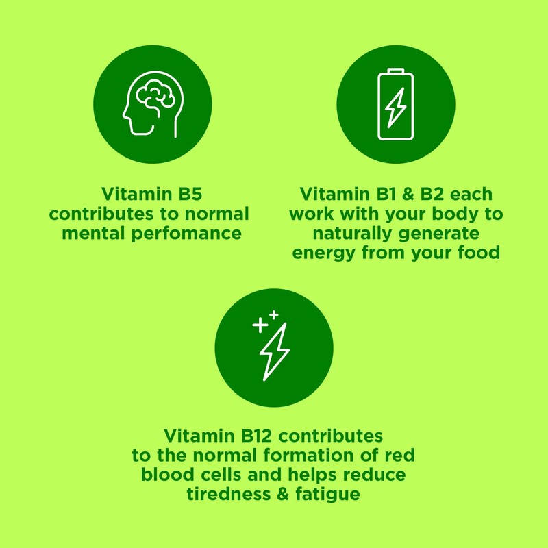 Berocca Energy Effervescent Tablets Including B Vitamins, Magnesium & Zinc