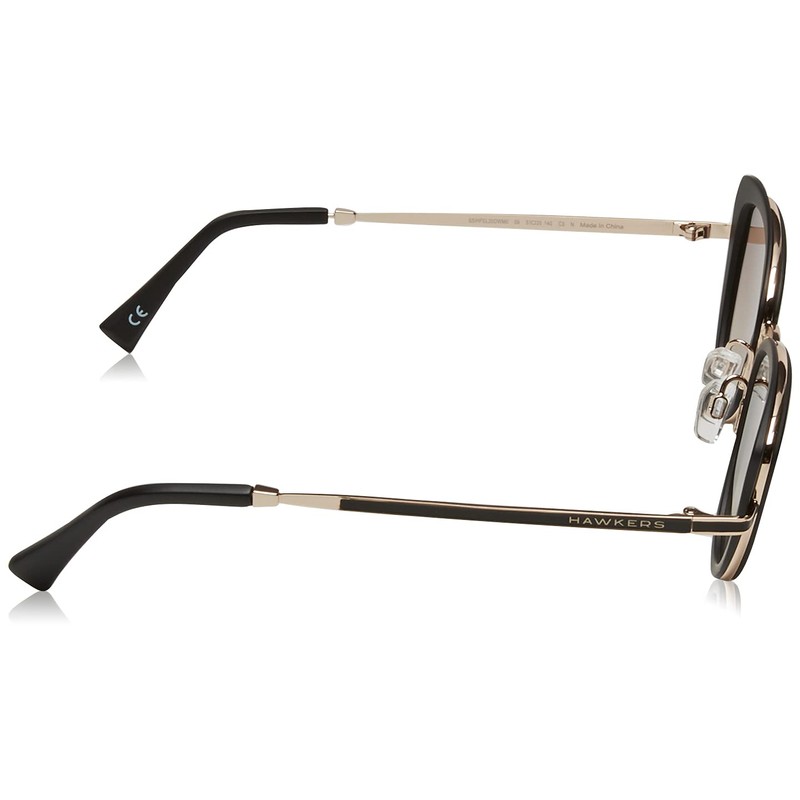 HAWKERS Teardrop Sunglasses for Men and Women, Gradient Brown