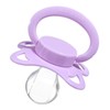 Landofgenie Large Teat Shield Dummy for Adults Purple