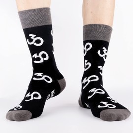 Jeasona Men's Birthday Socks 43-46 Cotton, Multicolor-30