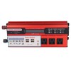 2000W Car Inverter Aluminum Alloy 4 USB Ports 3 Outlets