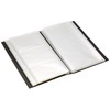 Nakabayashi CTPL-300-BK Pocket Album, Ultra Clear, 3-Tier, Holds 312 L-size