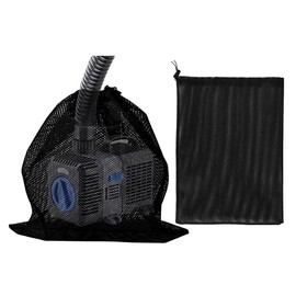 2 Pcs 45 cm x 45 cm Large Pump Barrier Bag,Pond Pump Filter Bag,for Pond Biological Filters