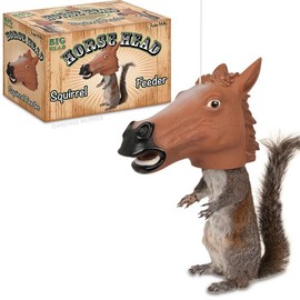 Accoutrements Horse Head Squirrel Feeder .#GG4346 43ETR98-Y673106