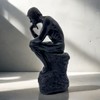 SHTWX Resin The Thinker Thinking Man Statue Sculpture Frgurine Gift