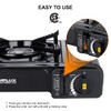 Camplux Dual Fuel Propane & Butane Stove with Carrying Case,