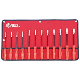 Genius Tools 12 Piece Metric Long Hex Nut Driver Set - ND-012MD