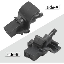 Merautop SJ Pack of 2 Car Windscreen Washer Nozzles Replacement for Ranger Mk3 MK4 Car Accessories Part # 1902209 EB3B17666AA