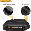 For WORX 2pack For WORX 20V MAX Extend Lithium Battery
