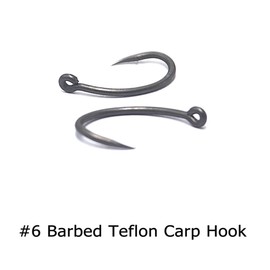 NEWSHOT 10 Set Ronnie Rigs -Teflon Barbed Hook Quick Change Swivels Hook Stops Shrinking Tube Made Hair Combi Rig Carp Pop Up Coarse Fishing