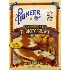 PIONEER ROASTED TURKEY GRAVY MIX 1.41 OZ - 0041460202492