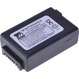 T6 Power Akku für Psion Teklogix Barcodescanner, Teilenummer WA3004, Li-Ion, 3,7 V, 3600 mAh (13,3 Wh) schwarz