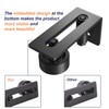 SMARTSTANDARD Sliding Barn Door Floor Guide for Bottom Adjustable Roller