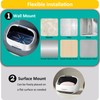 NEWBOVIK Soap Holder with Lid, Premium ABS Soap Dish with