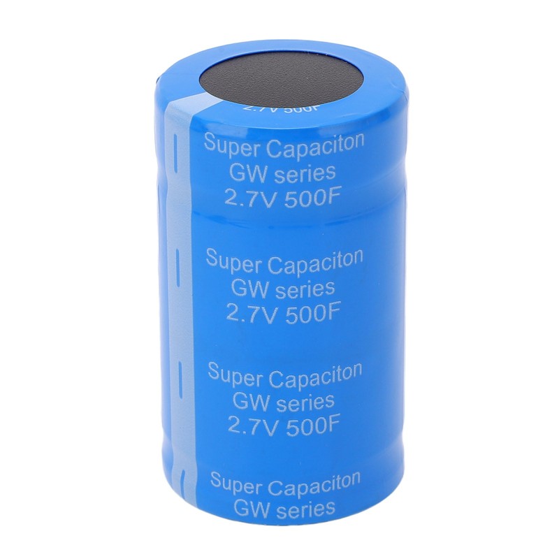 2 Pcs Automobile Car Farad Capacitor 2.7V 500F Energy Saving