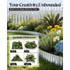 6" x 50' Corrugated Metal Garden Edging Border, Galvanized Flexible