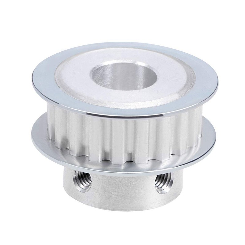 sourcing map Aluminium XL Timing Belt Pulley Flange for 10
