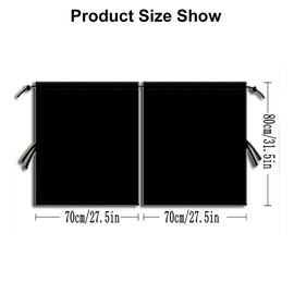 Car Privacy Curtain, Removable Car Rear Privacy Curtain, Car Interior Divider Curtains, Sun Protection, Set Opaque Car Privacy Curtains