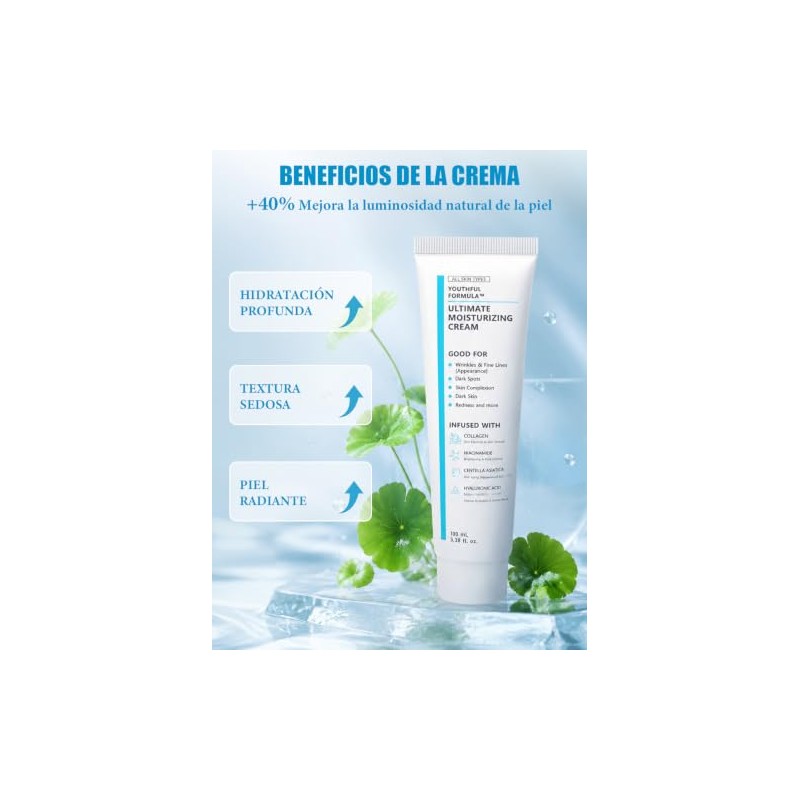 Skin Care Coreano 3 En 1 Kit, con 1 Crema