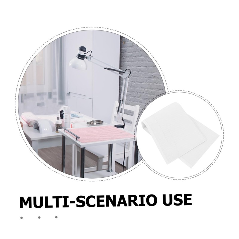 SAFIGLE Disposal Bibs Tattoo Cleaning Tissue Clean Gasket Nail Table