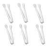 AYOK Ice Tongs,Small Tongs for Serving Food,Mini Tongs,Small Serving Tongs