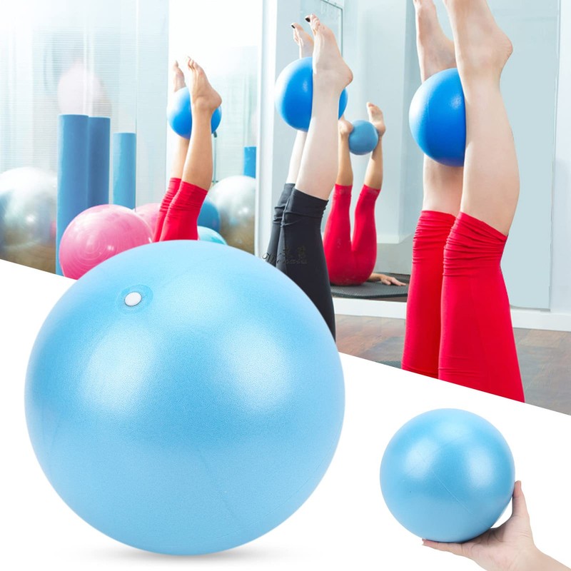QANYEGN 25cm Heavy Duty Yoga Exercise Ball, 3 Colors Pilates