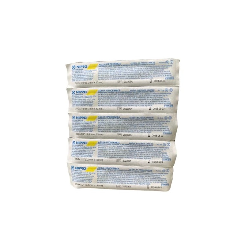 Generic Aguja Hipodermica Nipro 30g x 13mm