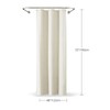 FY&XZH Shower Curtain, Bubble-Free Shower Curtain with Linen Texture, Soft,