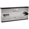 Euro Style Disposable Latex Gloves Medium Black/M – 100 g