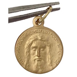 I G J Many Medals of the Holy Face of Christ - Reproduction of the Holy Face Sidon (lot of 10 medals)