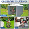 Garden Tool Organizer for Garage, Garden Tool Rack, Up to