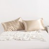 NTBAY 2 Pack Satin Queen Pillowcases for Hair and Skin,