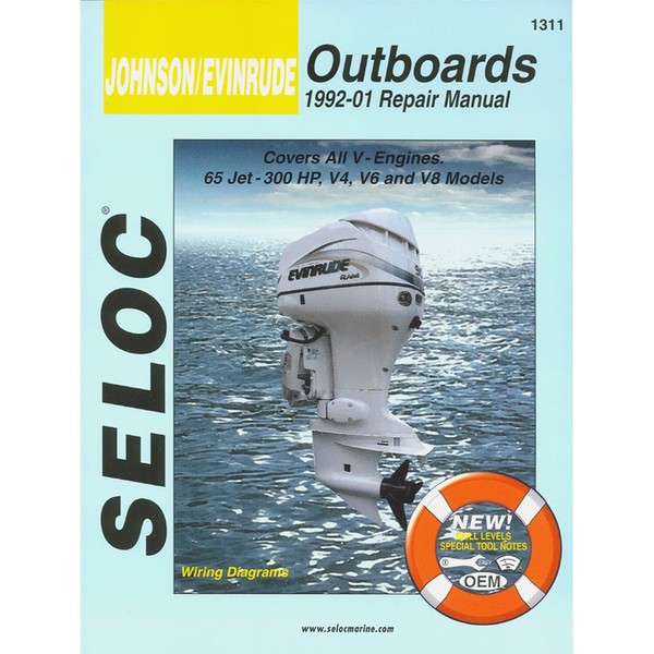 Johnson, Evinrude Outboard, 1992 - 2001 Repair and Tune-Up Manual