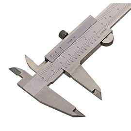 CNC QUALITÄT Pocket Vernier Caliper 200 mm with Locking Screw