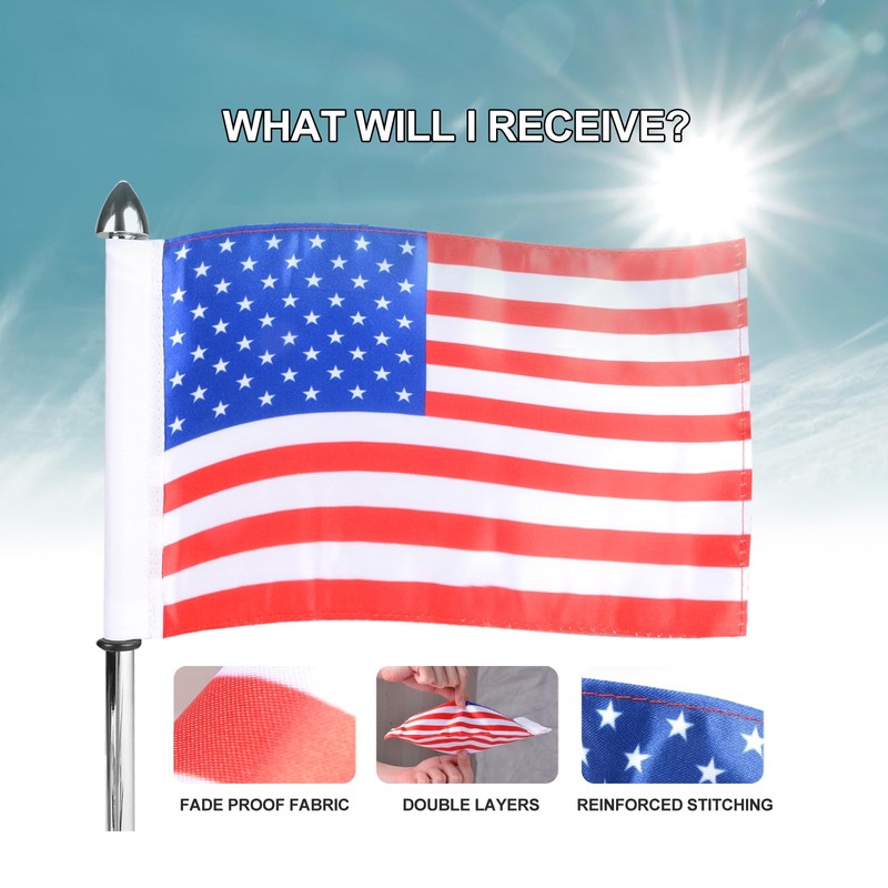 Hutexico For Spyder F3 LTD Flag Pole Mount Kit, 2